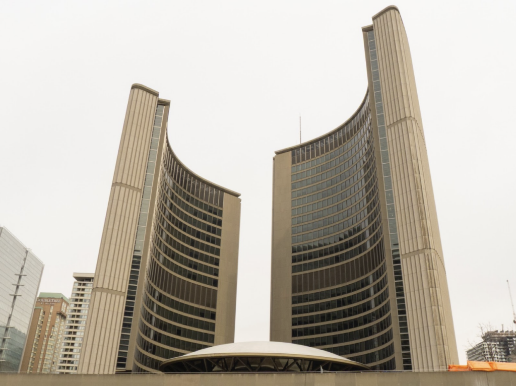 Outside of City Hall taken by Christian Malong